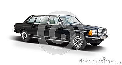 Mercrdes - Benz limousine Editorial Stock Photo