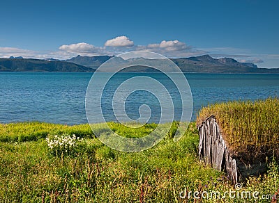 Classic Norway landscape Stock Photo