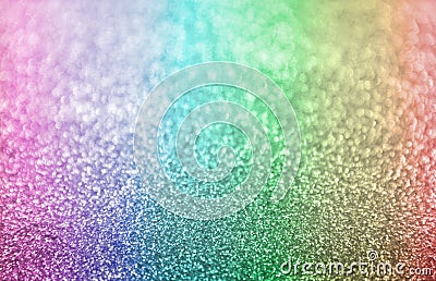 Classic rainbow glitter background Stock Photo