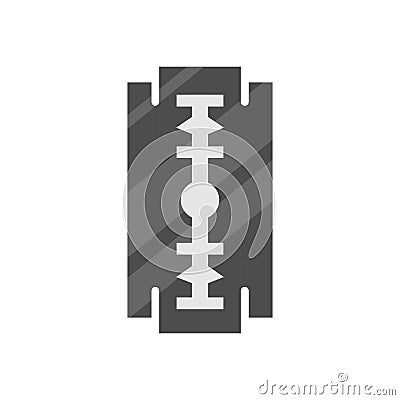 Classic Razor Blade Illustration Vector Illustration