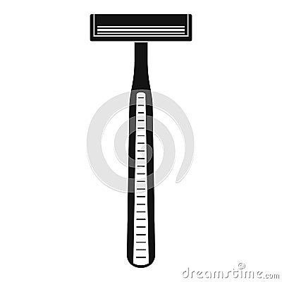 Classic razor icon, simple style Cartoon Illustration