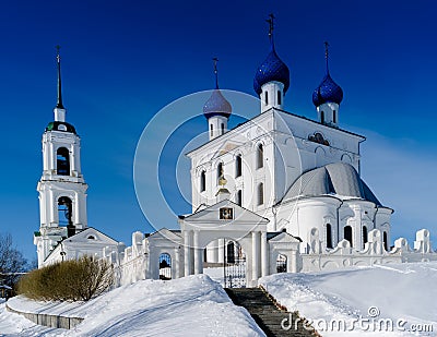 Classic Russian church Stock Photo