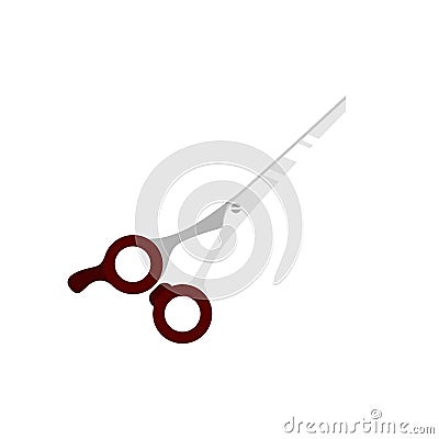 Classic Scissor Tool Illustration Vector Illustration