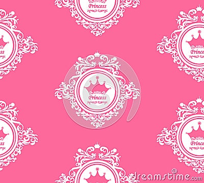 Classic seamless pattern Stock Photo