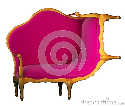 Classic sofa Stock Photo