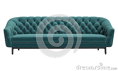 Classic armchair in classic interior with copy space Stock Photo