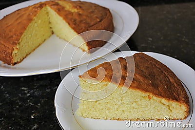 Classic sponge cake sweet traditional