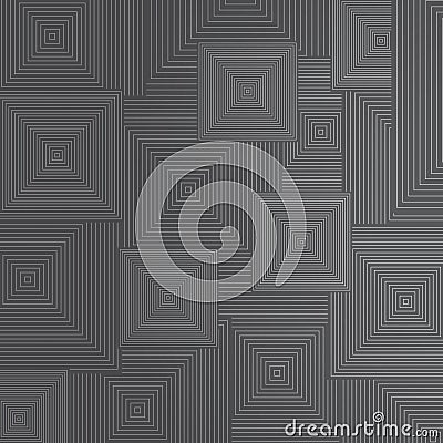 Classic square line vector pattern background Stock Photo