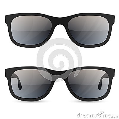 Classic sunglasses Vector Illustration