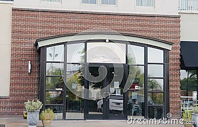 Classic Wine Company Entrance, Birmingham, Alabama Editorial Stock Photo