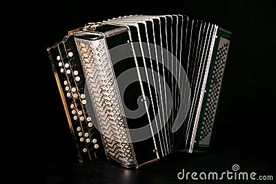 Classical accordion Stock Photo