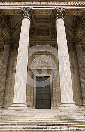 Classical antic architecture Stock Photo