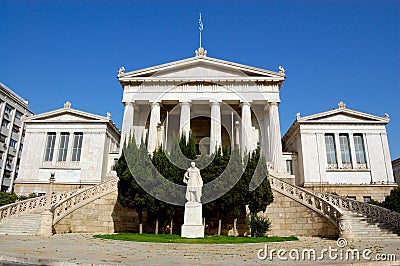 Classical architecture, Athens, Greece Stock Photo