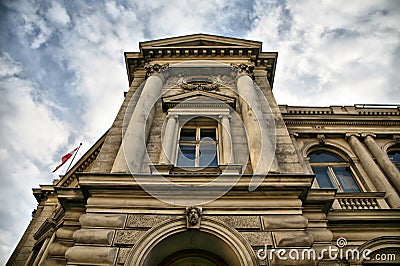 Classical Austrian Architecture Stock Photo