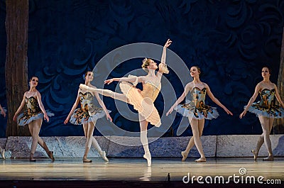 Classical ballet Sleeping beauty Editorial Stock Photo