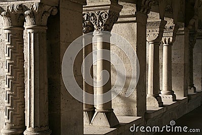 Classical columns Stock Photo