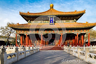 Classical and Historic Architecture in Beijing, China Stock Photo