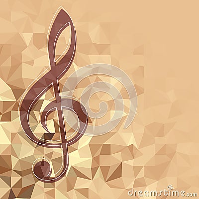 Classical music backhround Vector Illustration