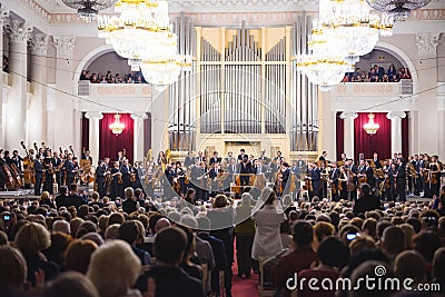 Classical music concert. Editorial Stock Photo