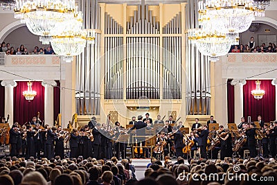 Classical music concert. Editorial Stock Photo