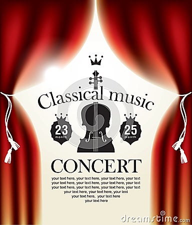 Classical music Vector Illustration