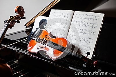 Classical music scene Stock Photo