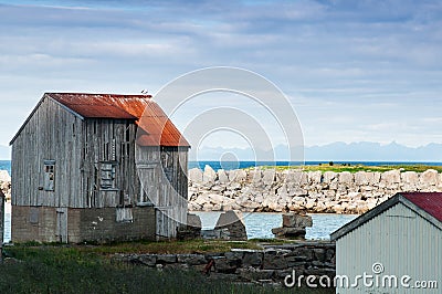 Classical Norway scenery Stock Photo