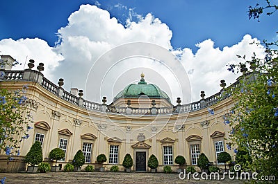 Buchlovice chateau Stock Photo