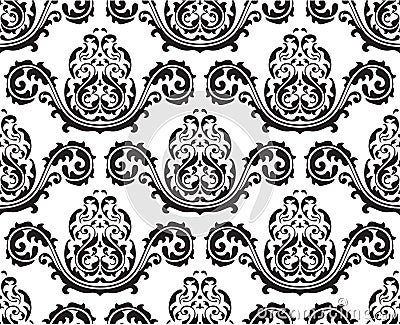Classical seamless pattern Stock Photo