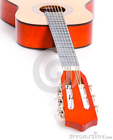 Classical Spanish guitar Stock Photo