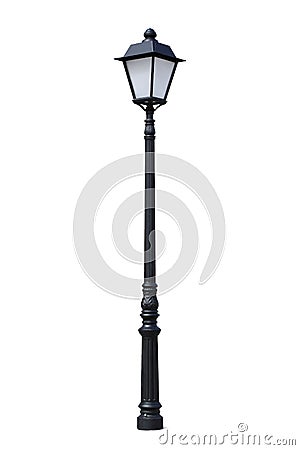 The classical street lantern Stock Photo