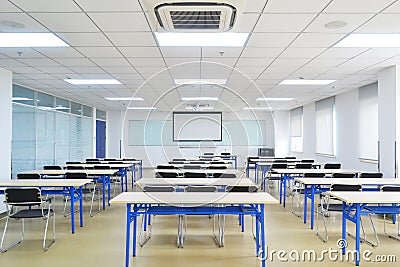 Classroom Stock Photo