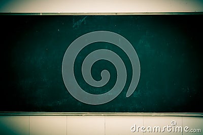 Classroom blackboard Stock Photo