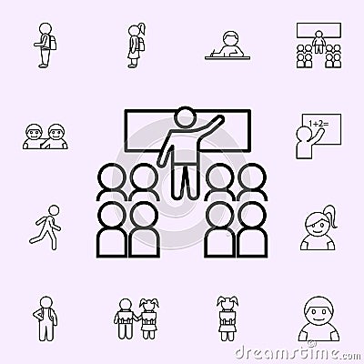 classroom icon. School icons universal set for web and mobile Stock Photo