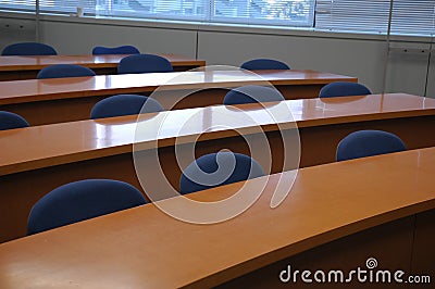 Classroom Interior Stock Photo