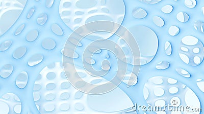 Classy Abstract background. Soft organic, mesh, microscopic, pattern Cartoon Illustration