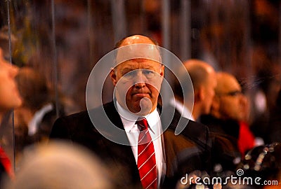 Claude Julien Boston Bruins Head Coach Editorial Stock Photo