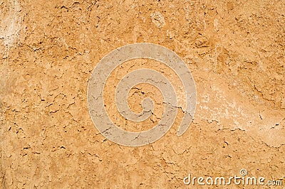 Clay soil texture background, dried surface Stock Photo