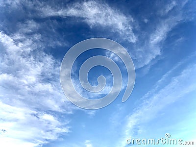Clean air sky Stock Photo