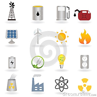 Clean alternative energy and environment Vector Illustration