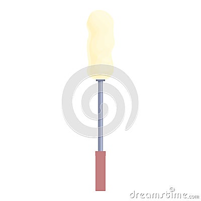 Clean brush icon cartoon vector. Cleaning professional Stock Photo