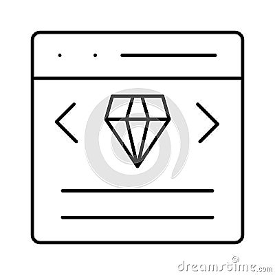 Clean code programming Isolated Vector icon which can easily modify or edit Vector Illustration