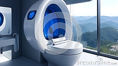 Clean Commodes for a Better Tomorrow: World Toilet Day Creations Stock Photo