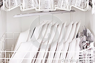 Clean Dishes Stock Photo