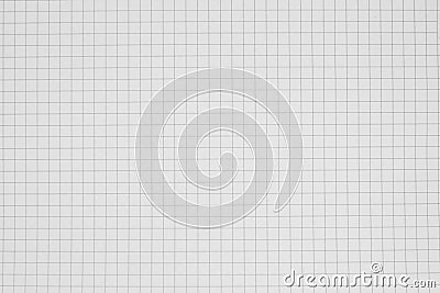 Clean grid paper background , grid notebook Stock Photo