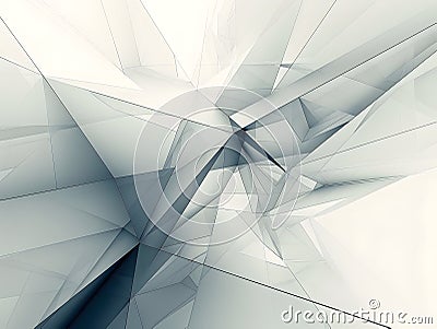 Clean Intersecting Lines Abstract Background in Crisp Design Style Stock Photo