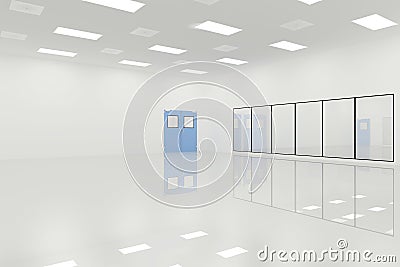 Clean room Stock Photo