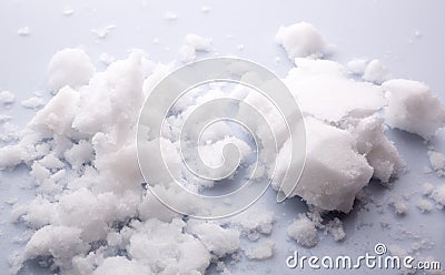 Clean slush snow texture closeup Stock Photo
