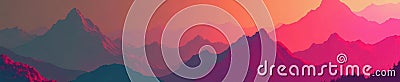 Clean solid color navigation bar, minimalist design, abstract, mobile Stock Photo