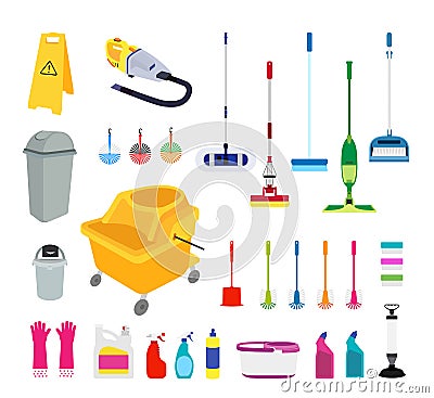 Clean tools Stock Photo